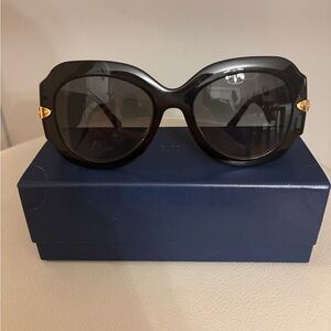 Louis Vuitton Black and Gold Sunglasses